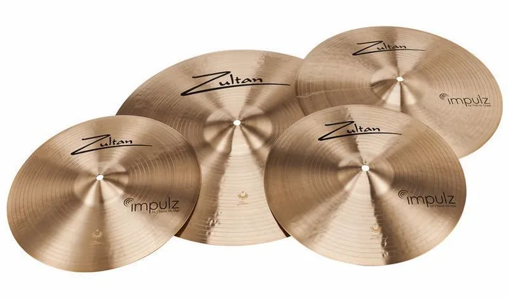 Zultan Impulz Cymbal Set, vista frontale
