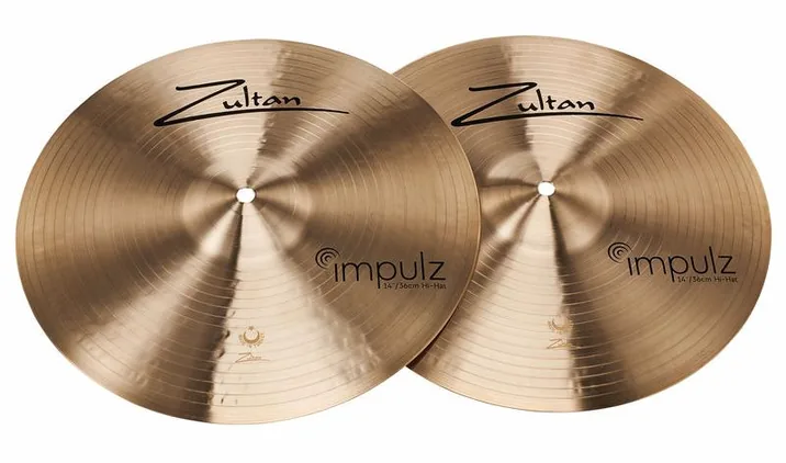 Zultan Impulz Cymbal Set, su sfondo neutro, photo 3