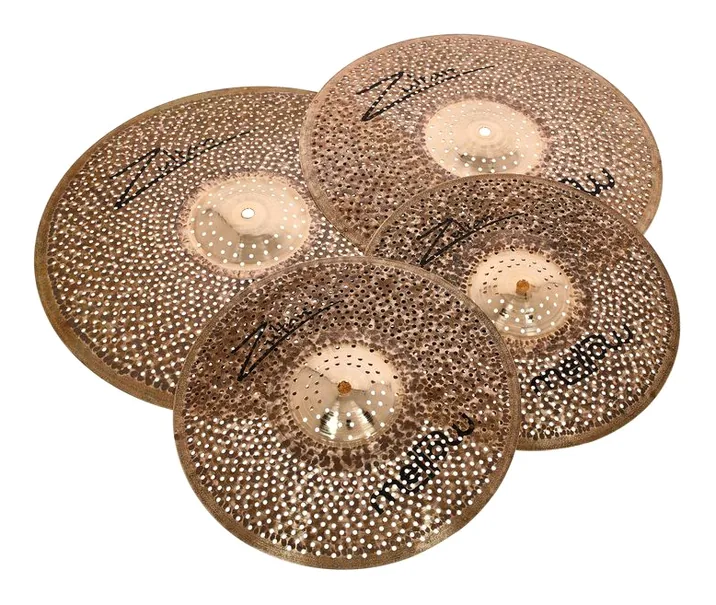 Zultan Mellow Jazz Club Cymbal Set, su sfondo neutro