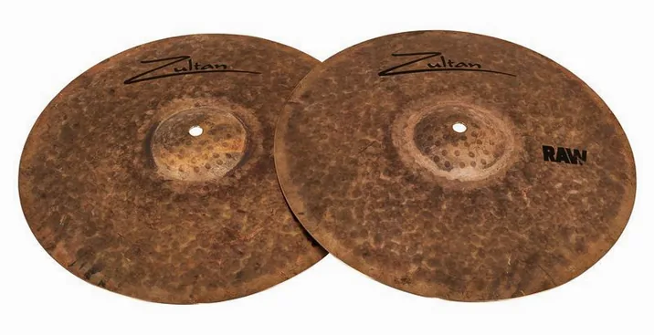 Zultan Raw Profi Cymbal Set, vista dall'alto, photo 3