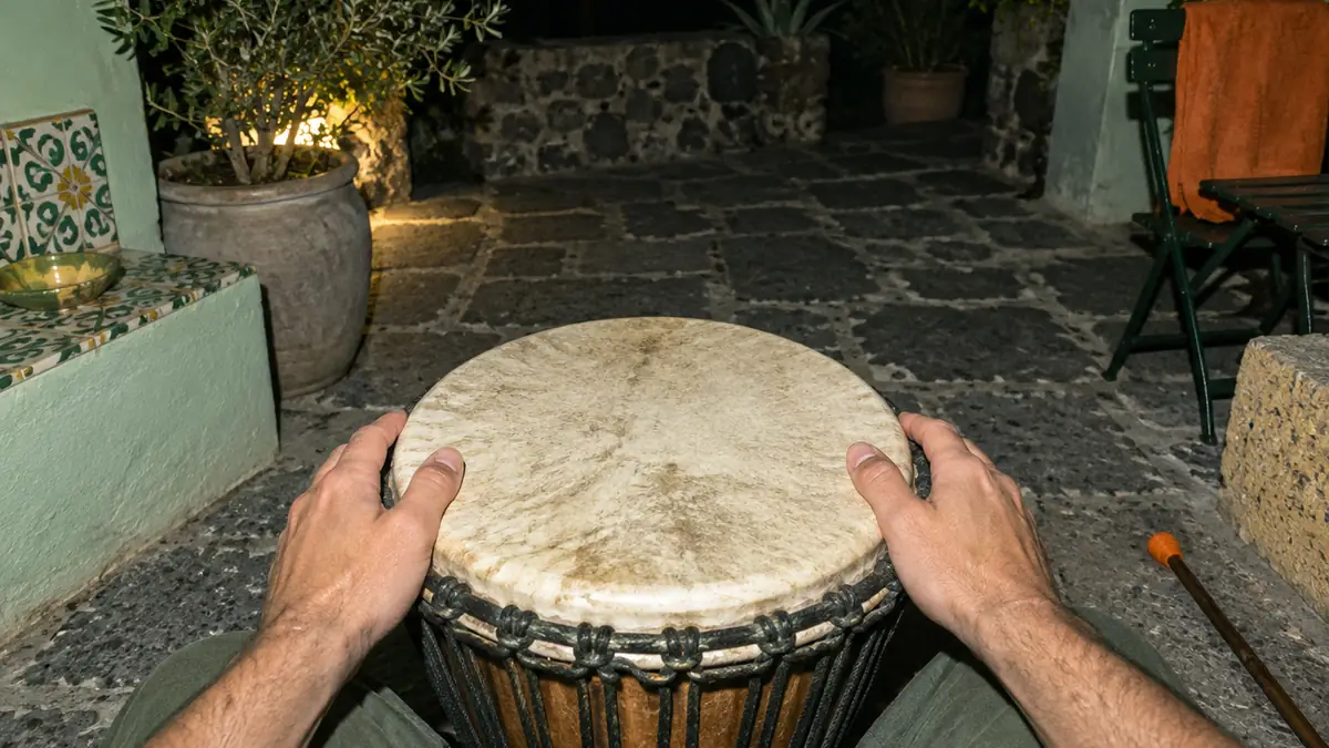 Djembe: misura, pelle e quanto si sente